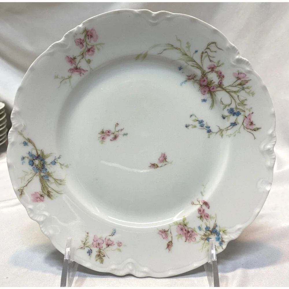 Haviland Schleiger 78D? Limoges France Set of 3 Salad Plates 7.5